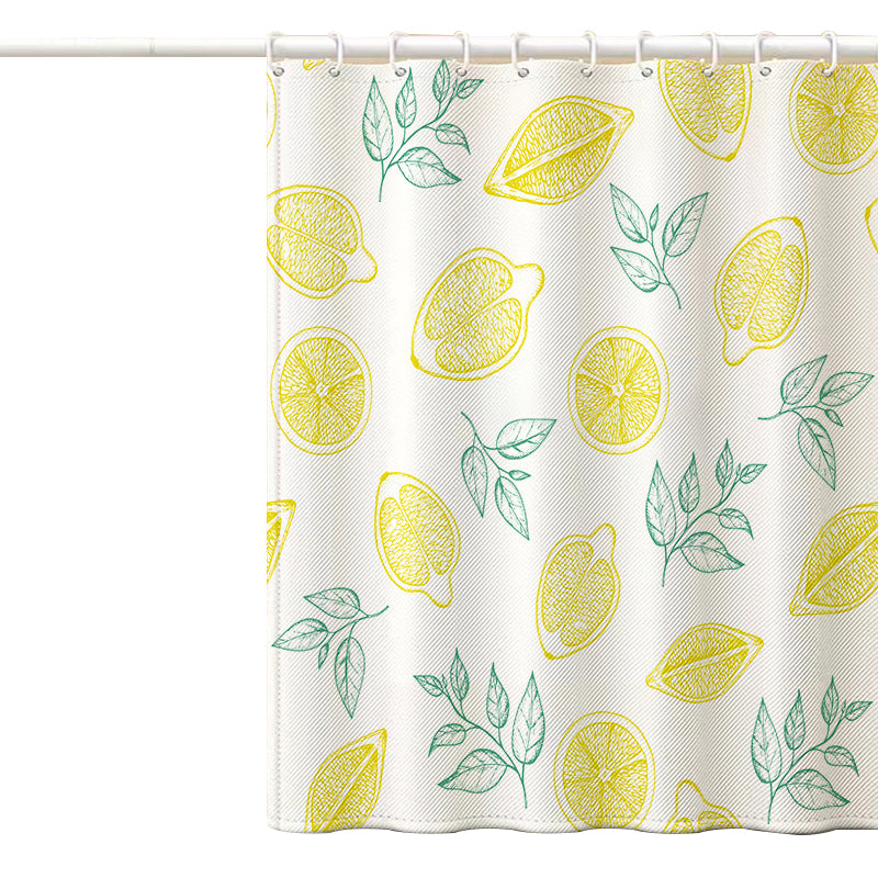 120x180cm Shower Curtain with Hooks 3D Fruit Pattern Polyester Fabric Mildew Resistant Curtain 120x180cm Shower Curtain with Hooks 3D Fruit Pattern Polyester Fabric Mildew Resistant Curtain